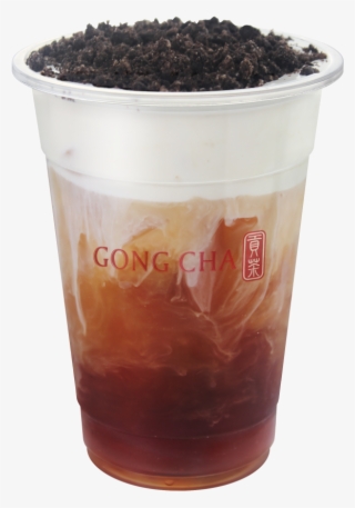 Milk Foam Oreo Black Tea - Gong Cha Oreo Milk Tea