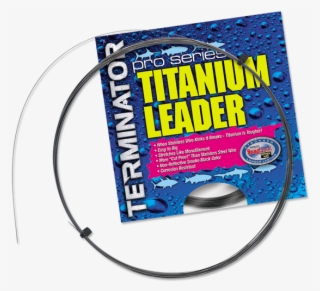 Terminator Pro Series Single Strand Titanium Leader