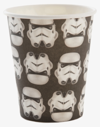 Star Wars Storm Trooper Paper Cups - Star Wars Happy Birthday Trooper Birthday Card