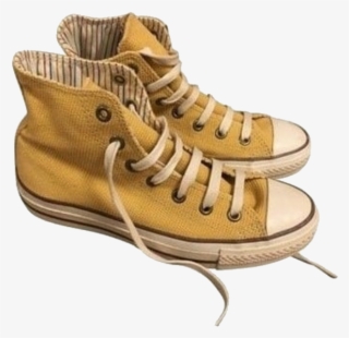 Designer Clothes, Shoes & Bags For Women - Yellow Aesthetic Shoes Png
