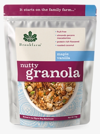Brookfarm Maple Vanilla Nutty Granola 450g - Supreme By Bustelos Espresso Coffee, 10 Ounce (pack