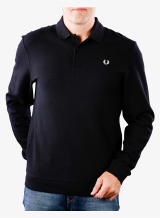 Fred Perry Honeycomb Texture Polo Black