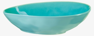 12153098 Asa-selection A La Plage Olive Bowl S Crackled - Asa A La Plage Flat Bowl Turquoise