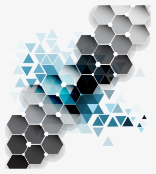 Ftestickers Geometricpatterns Triangles Background - Diamond Vector Background Png