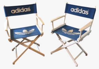 1980's Adidas Trefoil Logo Director's Chairs - Adidas Originals