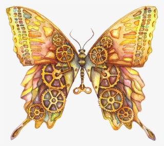 Steampunk Butterfly Png