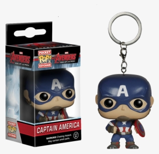 Captain America-avengers Age Of Ultron Jcvariety307 - Pocket Pop Keychain Captain America