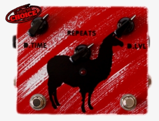 Ride This Llama To Uncharted Sonic Fields - Pedali Di Jam Delay Lama Più Pedale Di Effetti