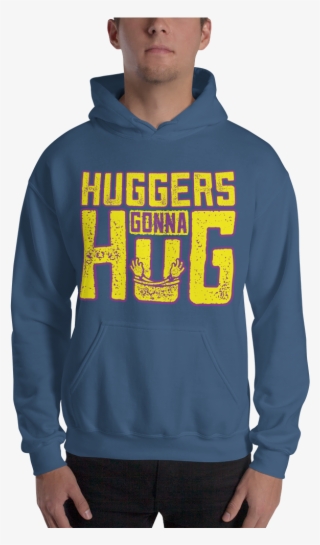 bayley "huggers gonna hug" hooded sweatshirt - sweatshirt
