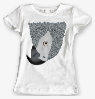 African Grey Parrot [female] T-shirts By Daniel Bevis - Afro Woman Shirt