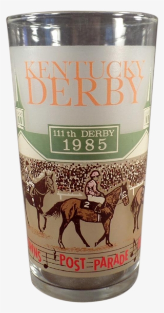 1985 Kentucky Derby Glass - The Kentucky Derby