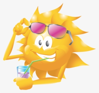 The Emoji - Sun Drinking