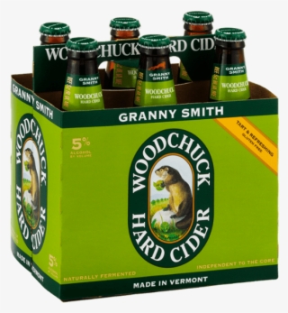 woodchuck granny smith hard cider - 6 pack, 12 fl oz