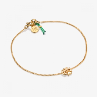 Gold-plated Bracelet With Lucky Clover - Bracelet