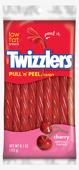 twizzlers pull 'n' peel cherry licorice candy - twizzlers pull 'n' peel cherry candy (6.1-ounce bag)