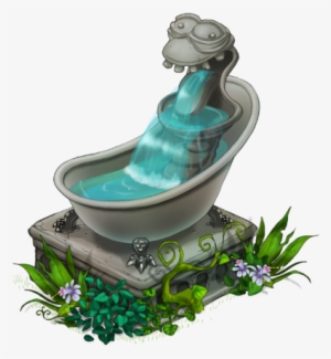 Tub Fountain - Portable Network Graphics