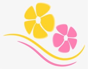 Tropical Flower Logo Element - Frangipani