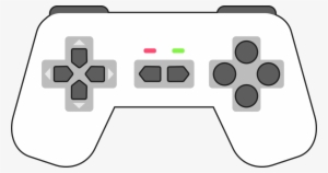 Xbox One Controller Playstation Accessory Game Controllers - Clipart White Ps4 Controller
