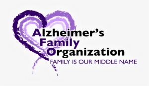 Website Logo White Glow - Alzheimer's Family Organization
