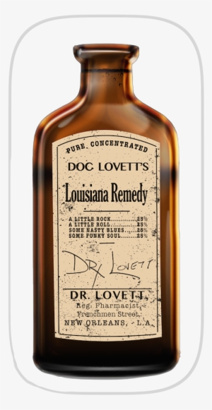 Doc Lovett Medicine Bottle