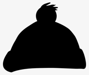 Black - Black Winter Hat Clipart