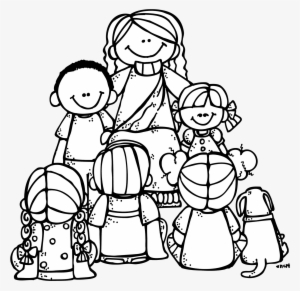 Melonheadz Lds Illustrating - Love One Another Coloring Sheet