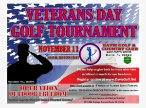 Veterans Day Golf Tournament Benefiting Operation Outdoor - 33324