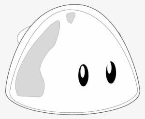 Blobby Black White Line Art 555px