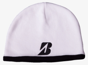 Bridgestone Golf Black Beanie Winter Hat - Bridgestone Beanie White
