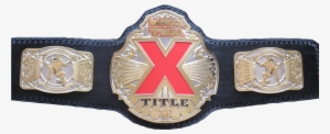 Wrestling Belt Png Photos - X Division