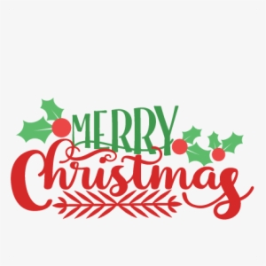 Graphics For Merry Christmas Png File Graphics - Clip Art Christmas Logo