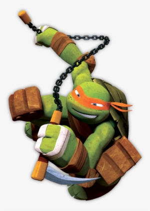 Michelangelo - Teenage Mutant Ninja Turtles Michelangelo Grappling