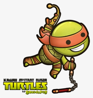 Freeuse Download Bowling Drawing Ninja Turtle - Baby Ninja Turtles Michelangelo