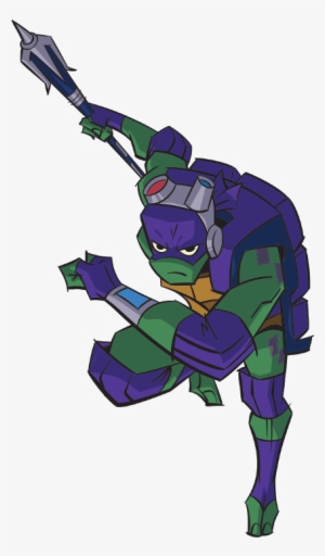 Donnie Is Wearing A Lot More Tech Than Usual In This - Rise Of The Teenage Mutant Ninja Turtles Donatello