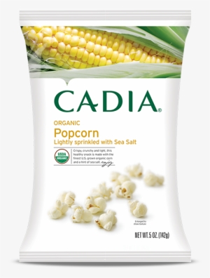 Our Organic Corn Is Grown In The U - Cadia Light Salted Popcorn