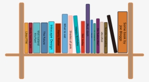 Book Shelf Speed Designed Icons Png - Books On Shelf Clipart