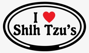 I Love Shih Tzus & Furbabies - Heart