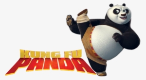 Kung Fu Panda Movie Image With Logo And Character - Kung Fu Panda