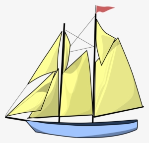 Sailboat Sailing Ship Yacht - Sailboat Clip Art