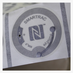 38mm Bullseye Smartrac Nfc Stickers Clear Nxp Ntag213 - Near-field Communication