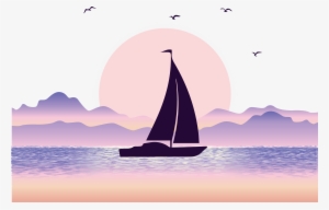Euclidean Vector Sea Illustration - Clip Art