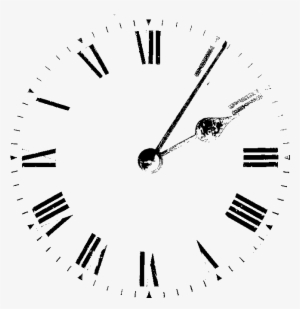 Vintage Clock Vector Png Download - Wall Clock