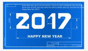 This Free Icons Png Design Of Happy New Year Blueprint
