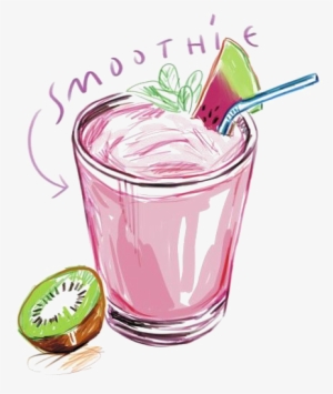 Smoothie Juice Milkshake Cocktail Plant Milk - Smoothies Illustrations
