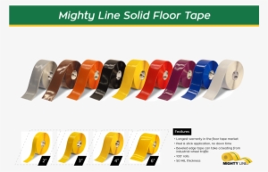 Mighty Line Safety Floor Tape - Texas