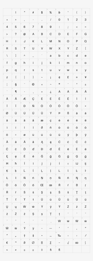 Aileron Black, Aileron Black Italic - Number