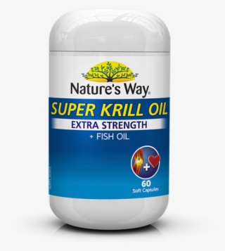 Nature's Way Super Krill Oil Extra Strength Fish Oil