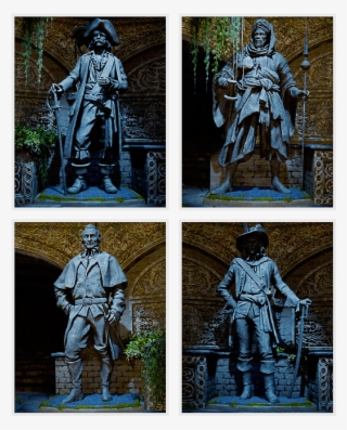 Uncharted 4 - Uncharted 4 Pirate Statues