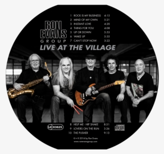 Cd Album Art Live At The Village - Blues