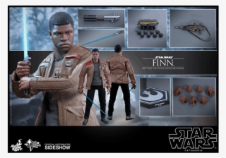 1 Of - Hot Toys Finn Figure From Star Wars